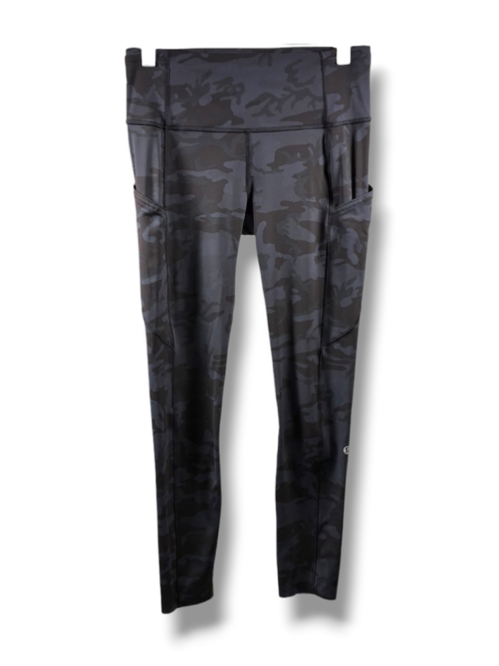 Lululemon F and Free Crop II 25” Incognito Camo Multi Gray Size 6